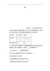 2020中考化学真题分类汇编 2 我们身边的物质 考点9 氧气 3 制法 综合 实验探究（无答案）