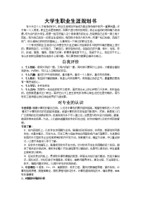 软件专业大学生职业生涯规划