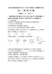 物理卷·2019届安徽省淮北实验高级中学高二上学期期中考试（2017-11）