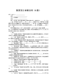 股票发行承销合2
