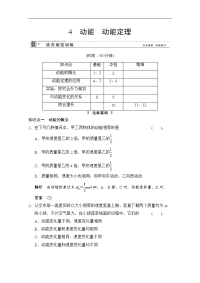 2014届高三物理（教科版）第一轮复习自主学习训练 4-4