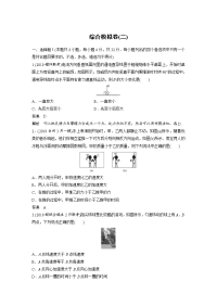 2020高考物理浙江专用增分冲刺练辑：综合模拟卷（二）