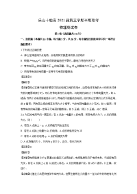 【物理】四川省乐山十校2019-2020学年高二上学期期中联考物理试题（解析版）