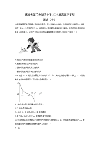 【物理】福建省厦门市湖滨中学2020届高三下学期测试（十）（解析版）