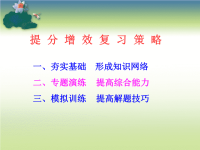 中考数学备考策略