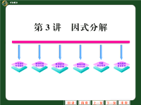 中考数学复习因式分解