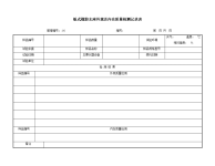 板式橡胶支座外观及内在质量检测记录表