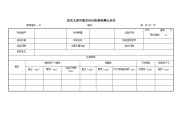 盆式支座外观及内在质量检测记录表