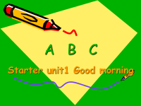 七年级上册StarterUnit1