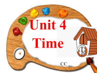 中职英语基础模块上册Unit4time