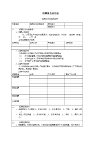 年终招聘报告总结表（拿来即用）