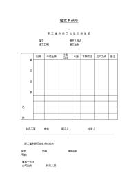 借支申请单模板