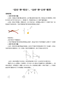 【物理】2019届二轮复习“活结”和“死结”、“动杆”和“定杆”模型学案（全国通用）