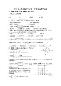上海中考数学试卷