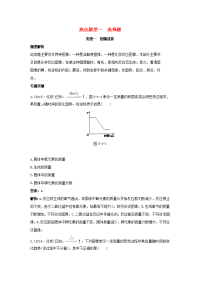 中考化学专题复习 热点题型一 选择题1