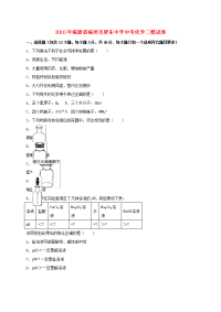 中考化学二模试卷含解析43