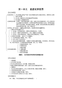 中考化学备考精品09两年中考试题汇编走进化学世界1