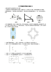 中考物理作图题专题复习