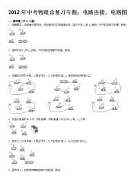 中考物理专题连接电路图2