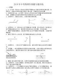 中考物理作图题专题训练