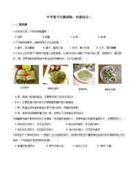 中考物理复习专题训练内能综合二含解析