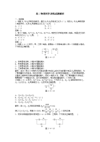 高二物理同步训练：2