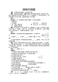 中考化学复习热点题型结构示意图