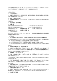 中考化学酸碱盐知识点复习及习题