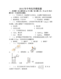 中考化学试题