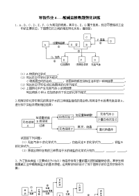 中考化学酸碱盐推断题及强化训练