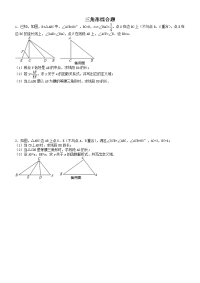 中考复习 三角形综合题