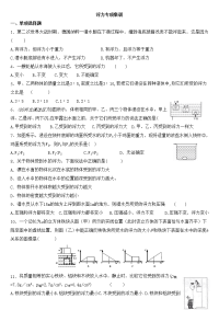 中考复习浮力经典练习题带答案