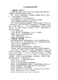 中考语文成语运用题复习