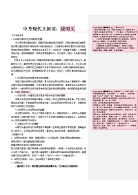中考语文阅读班