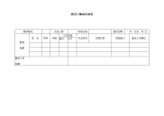 新员工甄选比较表
