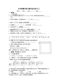 广东华师附中实验学校中考数学模拟题二及答案