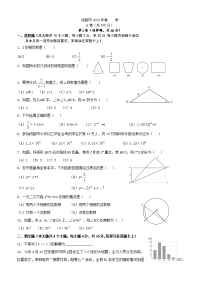 成都2013年中考数学试题及答案