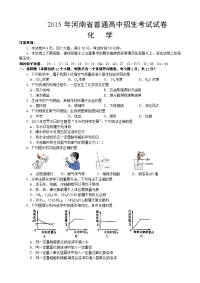 河南省中考化学试卷及答案word