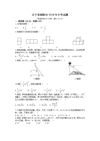 辽宁省朝阳市中考数学试卷和答案