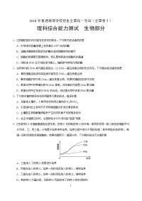 全国高考理综试题生物部分及答案汇编word精较套全
