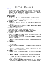 新课标高考历史强化复习讲义18中外历史人物评说