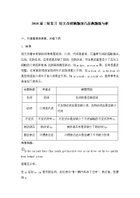 【英语】2018届二轮复习短文改错解题技巧及典题练与析学案（16页word版）