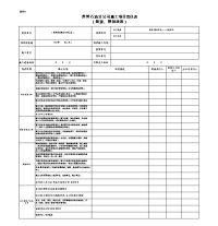 附件1：贵州石油分公司加油站施工项目责任表（新建、整体改造项目）