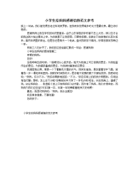 小学生给妈妈感谢信的范文参考