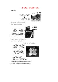 高考生物 生物变异和进化考点分析