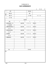 电流互感器检验报告