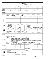 公司工艺更改单