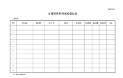 支撑体系材料送检登记表