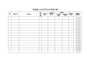 建设管理部门对施工企业年度安全检查台账