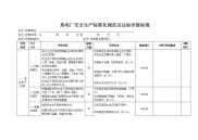 热电厂安全生产标准化规范及达标评级标准